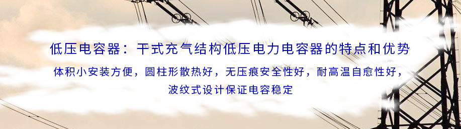 低壓電容器：干式充氣結構低壓電力電容器的特點和優勢是什么？